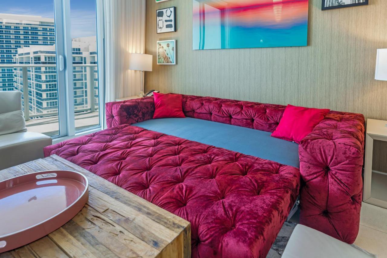 Seashore Resort - 2 Bedroom Right On The Beach Direct Ocean-View With Amenities On The Rooftop هوليوود المظهر الخارجي الصورة