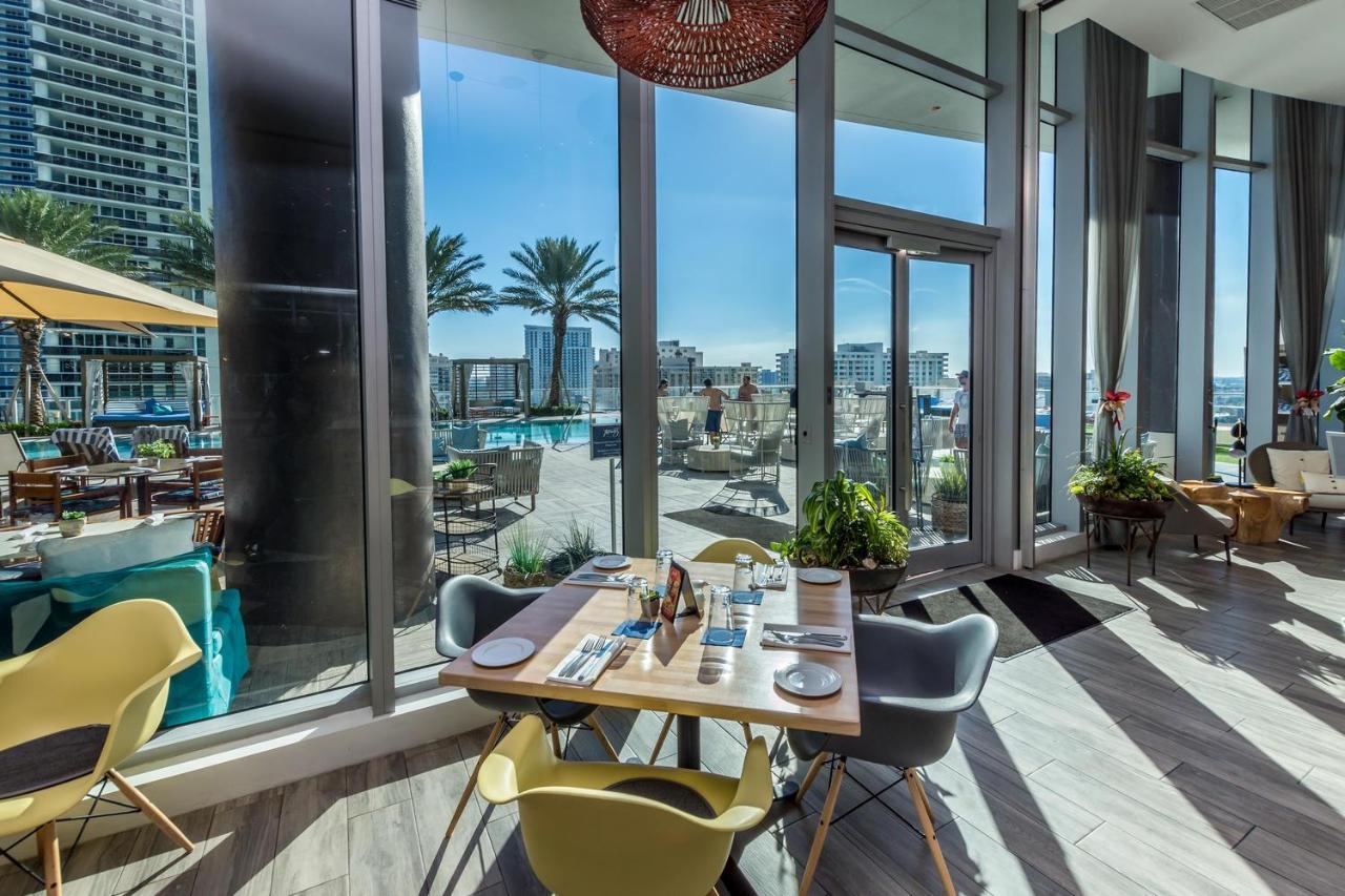 Seashore Resort - 2 Bedroom Right On The Beach Direct Ocean-View With Amenities On The Rooftop هوليوود المظهر الخارجي الصورة